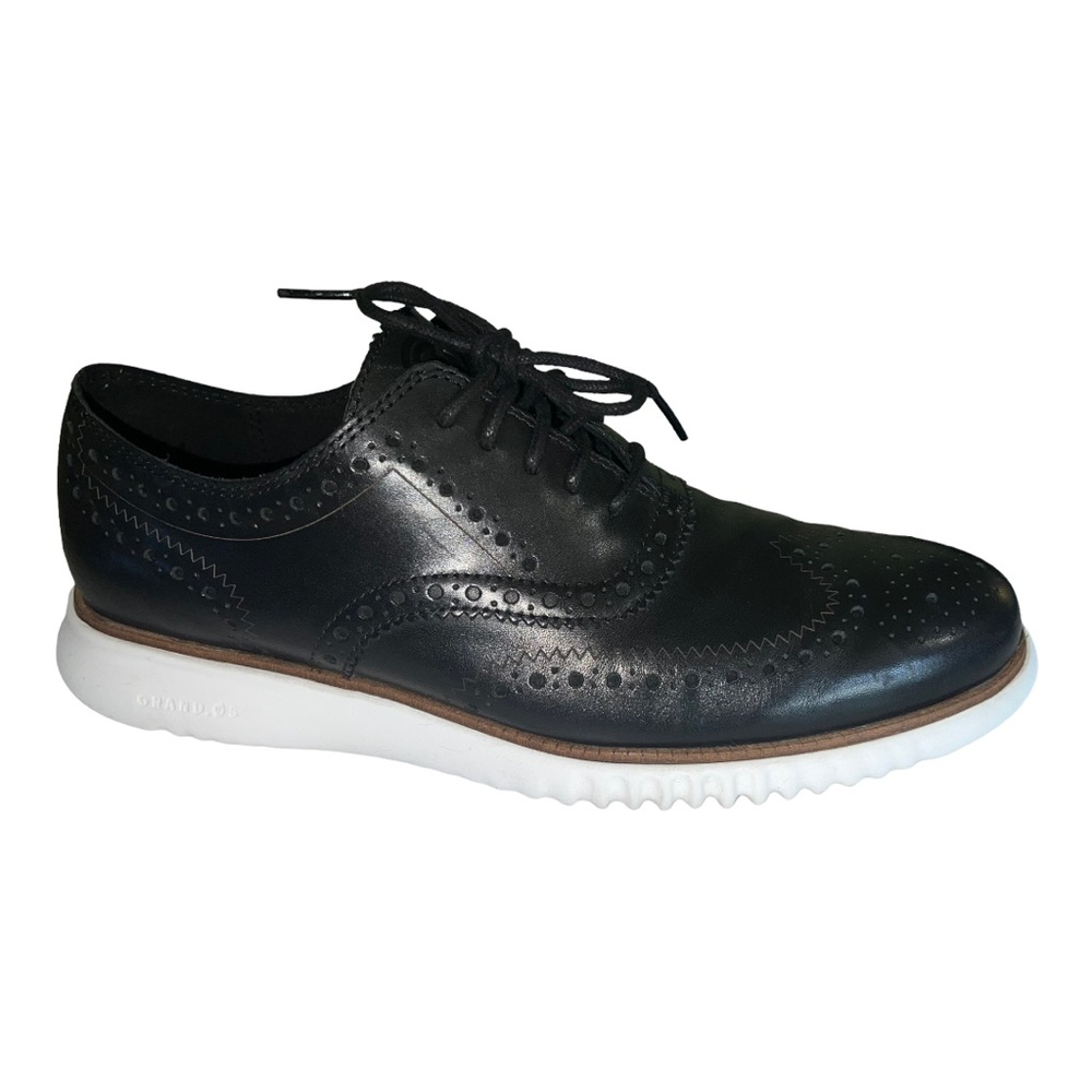 ECCO ST.1 Hybrid Zero Grands Black Leather Oxford Size 9